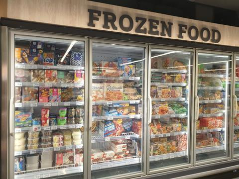 frozen
